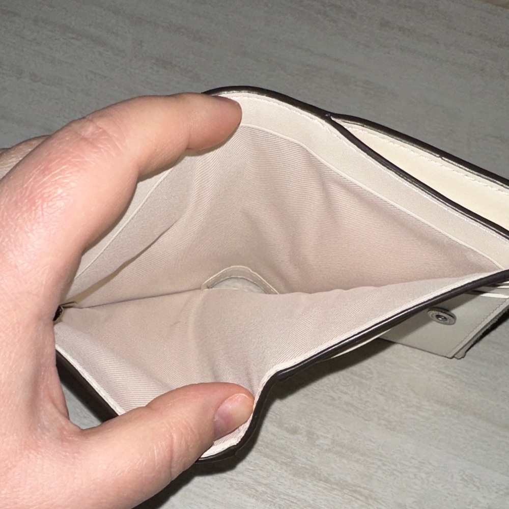 Coach Beige Signature Wallet - Picture 4 of 7